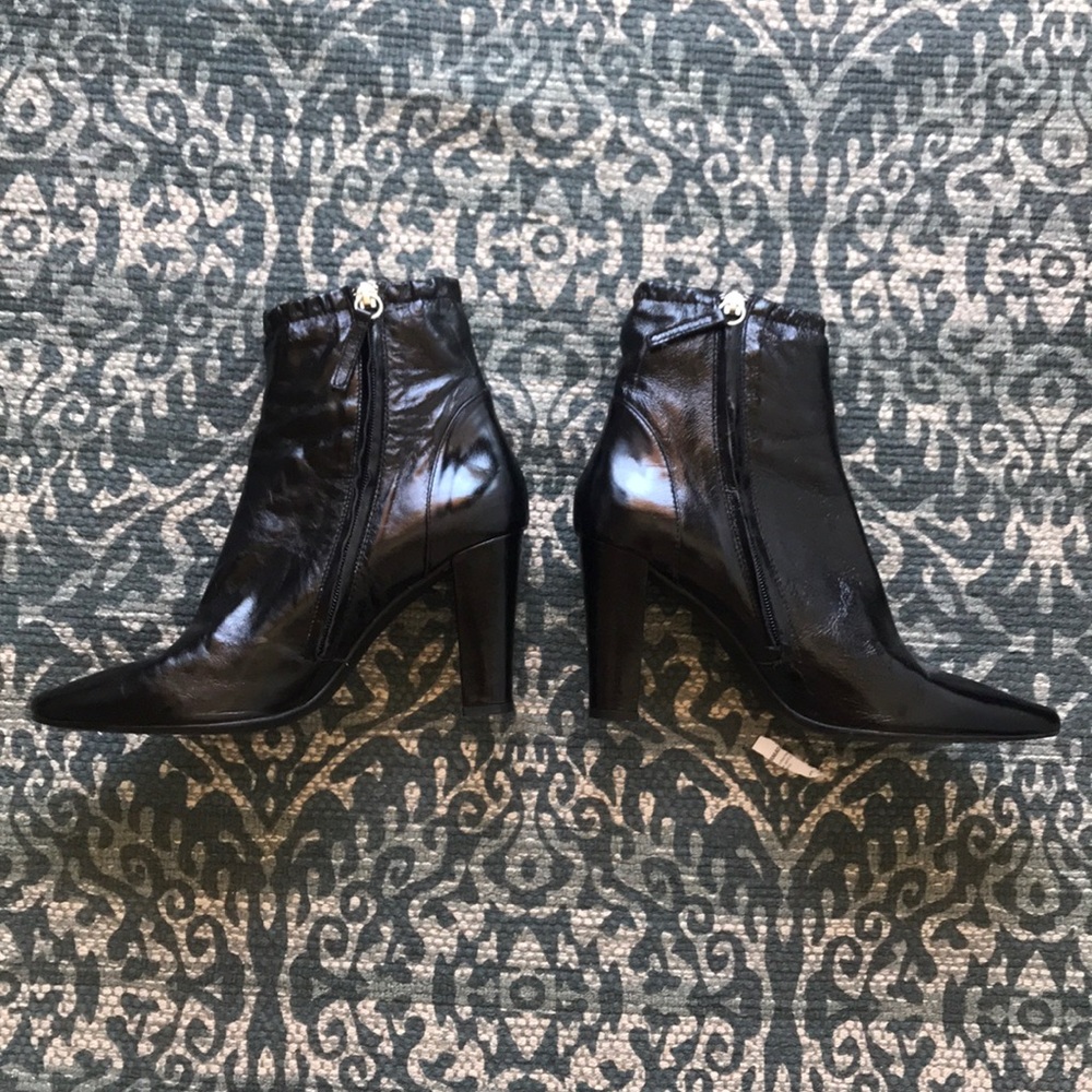 Black ankle boots